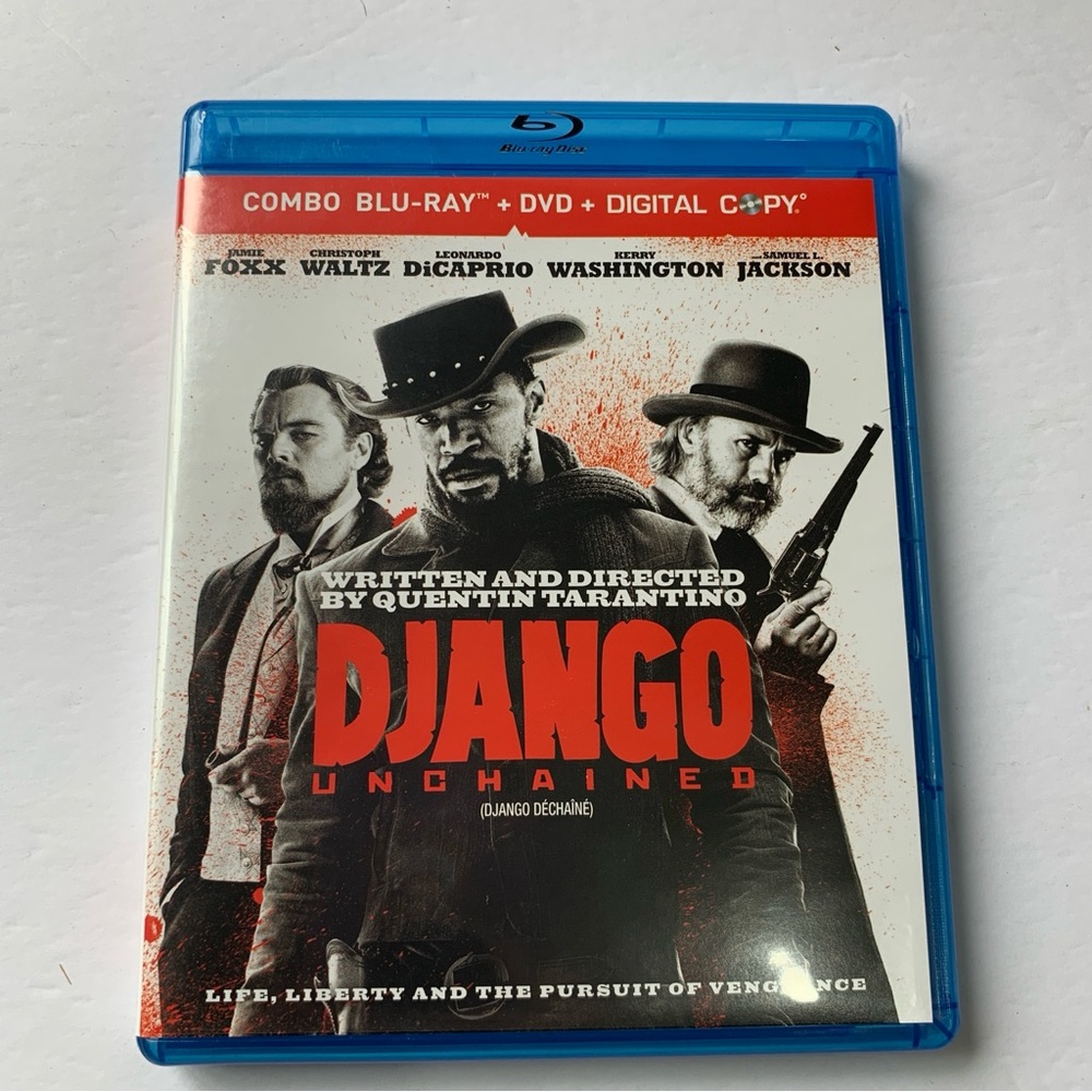 💙 Django Unchained Blu-ray Combo Pack Jamie Foxx
